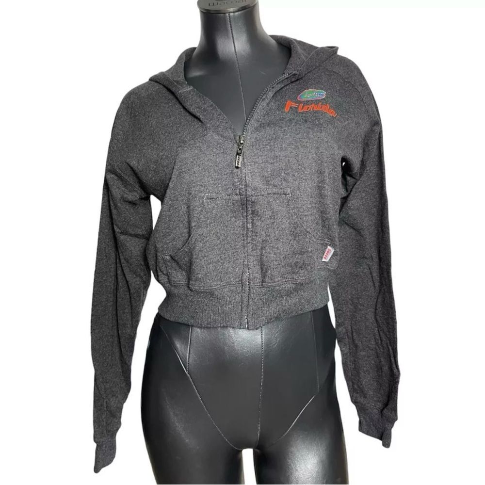 Soffe Florida Gators Juniors Cropped Logo Hoodie Size XL